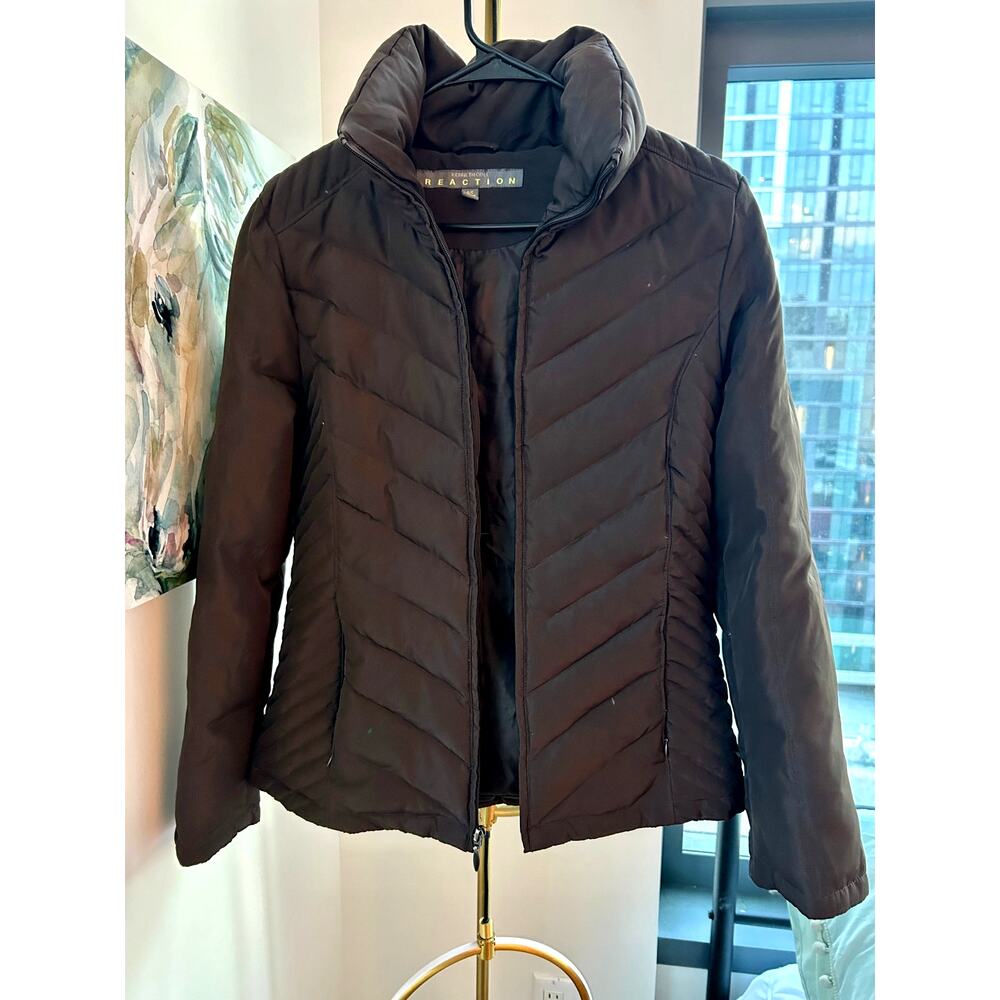 Kenneth Cole Reaction | Women's Quilted Puffer Coat | Size Small
